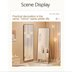 Picture of Floor Mirror Full Length Mirror with Stand European Style Mirror Long Mirror Full Body Mirror