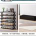 Picture of 5 Layer foldable Shoes Rack Tier Colored Stackable Stainless steel Shoes Organizer Storage Rack