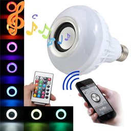 12W LED MUSIC BULB Bluetooth LED light lamp speaker的图片