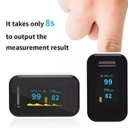 Pro Health Care Pulse Oximeter w FREE Warranty, Silicone Case, Lanyard, Pouch & Batteries的图片