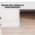 Picture of Dresser Table with Mirror LED Light Vanity Table Dressing Makeup Table Desk with Drawer